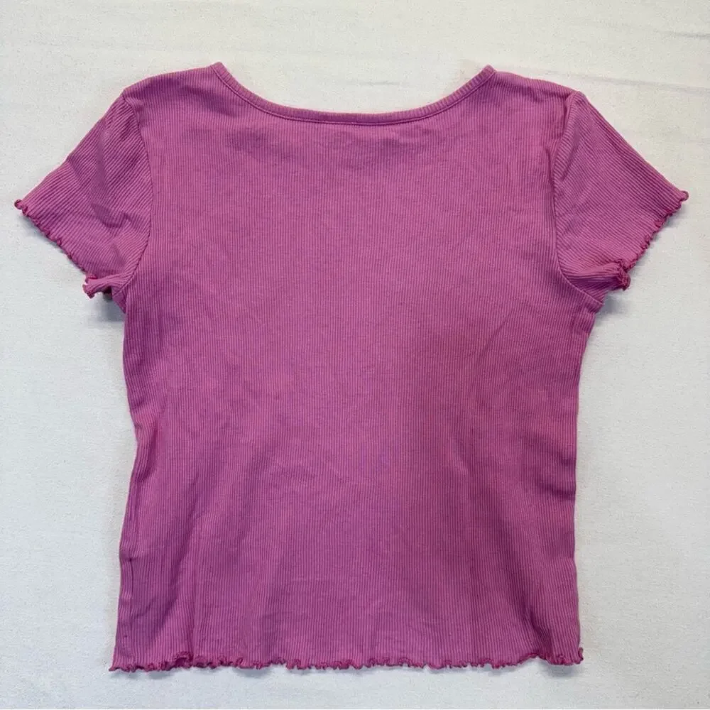 GAP Pink Short Sleeve Top Girl’s Size Medium